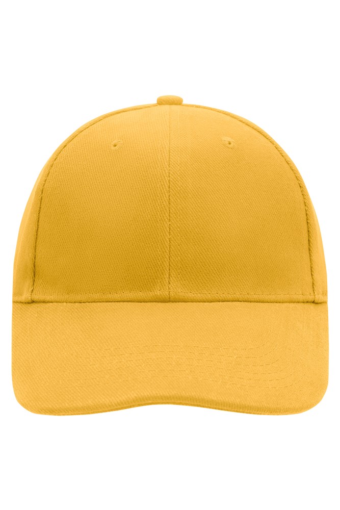 6 Panel Cap Laminated - Gold-yellow (ca. Pantone 130C)