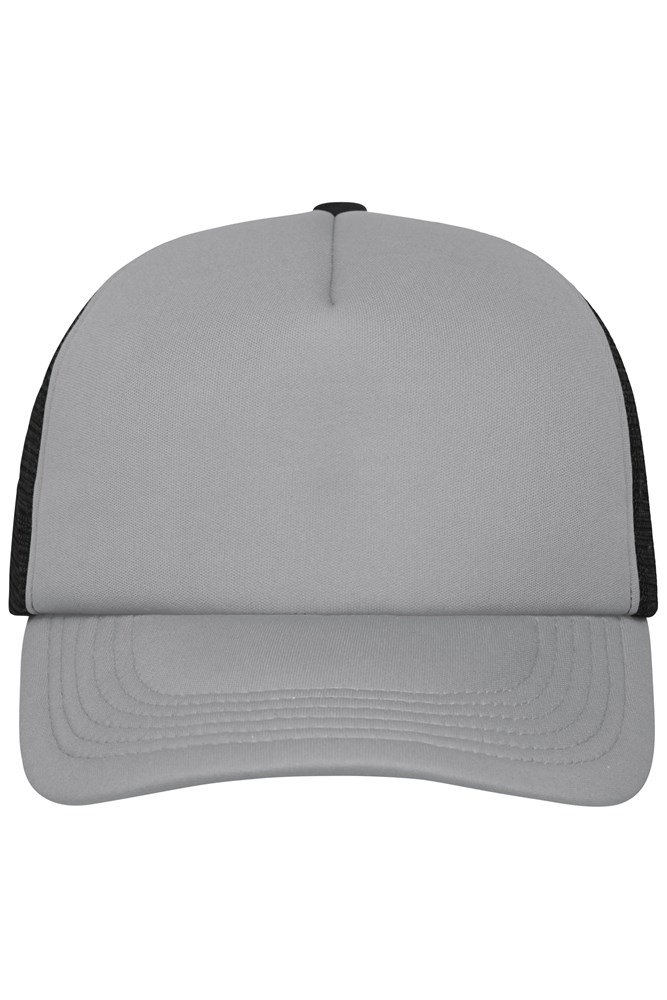 5 Panel Polyester Mesh Cap - Dark-grey/black (ca. Pantone 424C
blackC)