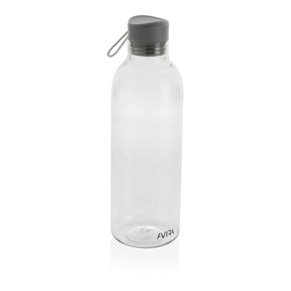 Avira Atik RCS recycelte PET-Flasche 1L - transparent (± PMS Transparent)