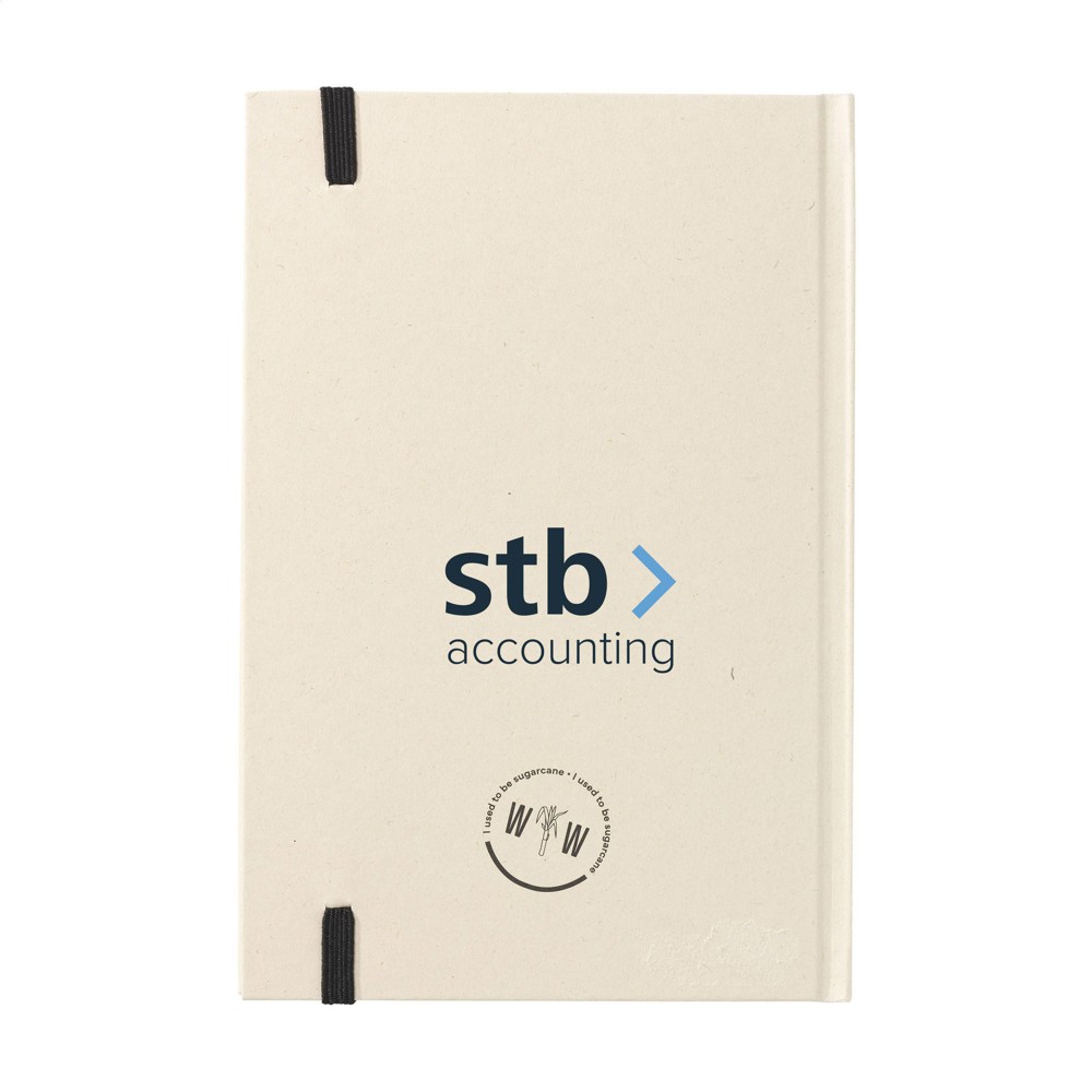 Bagasse Sugarcane Notebook A5 Notizbuch