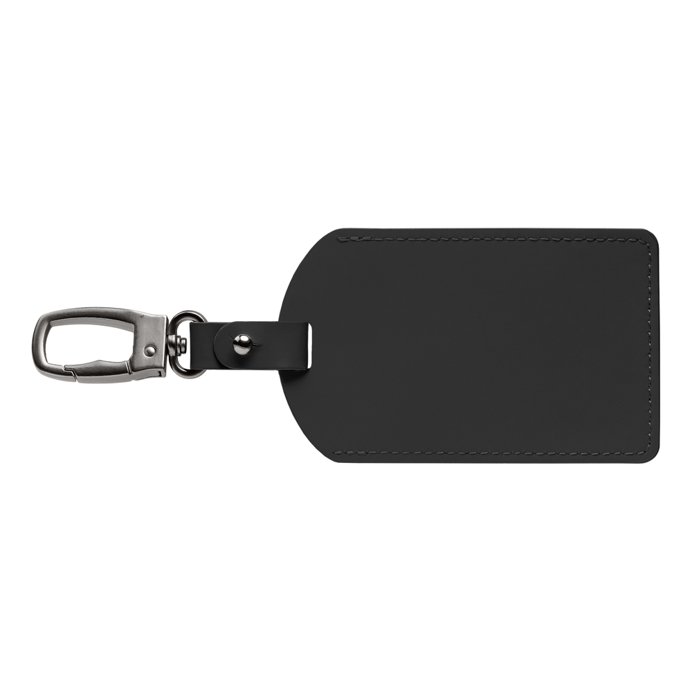Malmö Karabiner-Gepäckanhänger aus recyceltem Metall – 6,5 x 17,5 cm