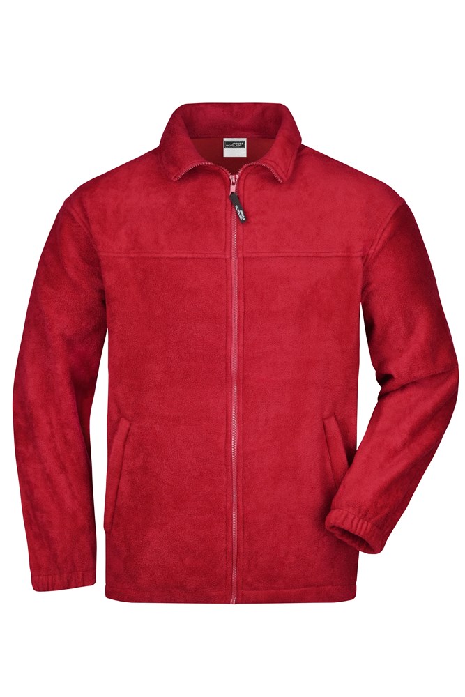 Full-Zip Fleece - Red (ca. Pantone 200C)
