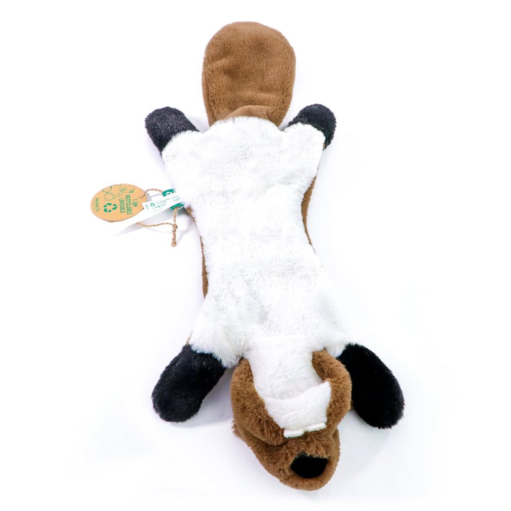 Hundespielzeug RecycelBiber, braun, one size