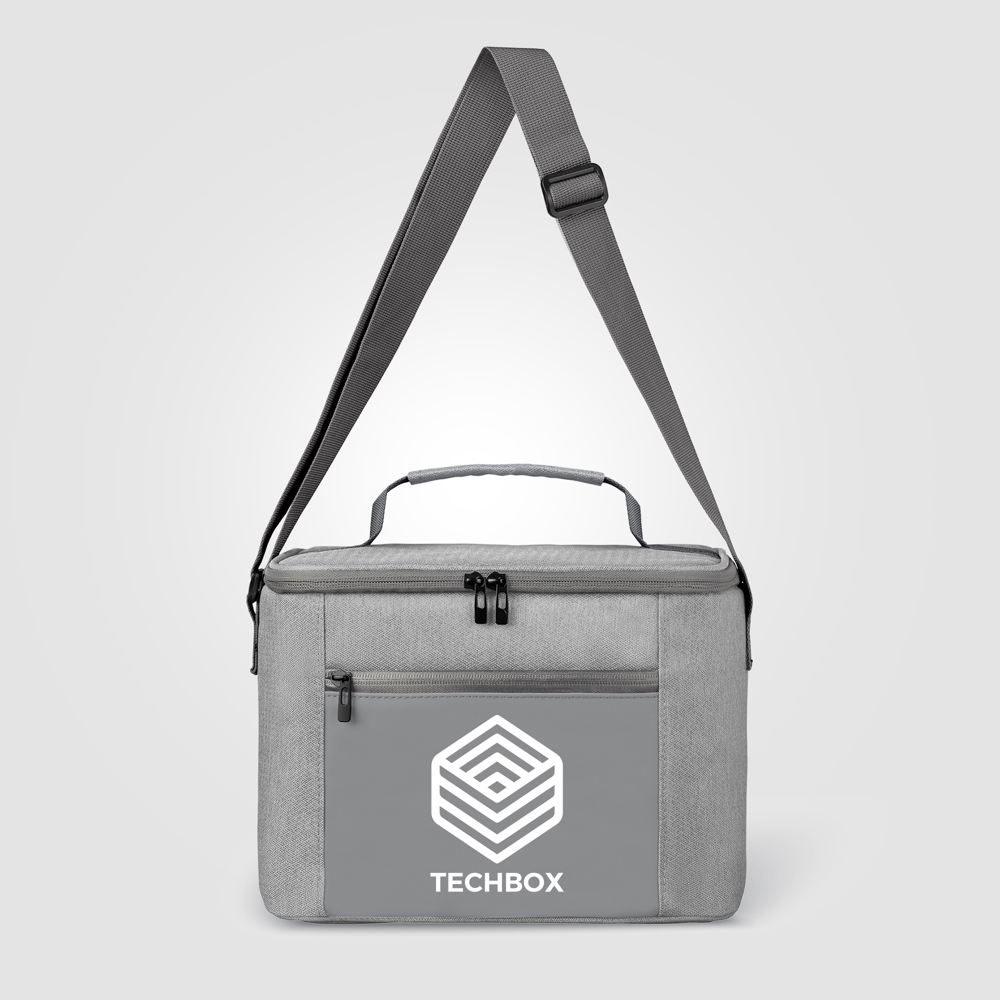 City Pack 600D rPET Kühltasche mit Reißverschluss - 10 L