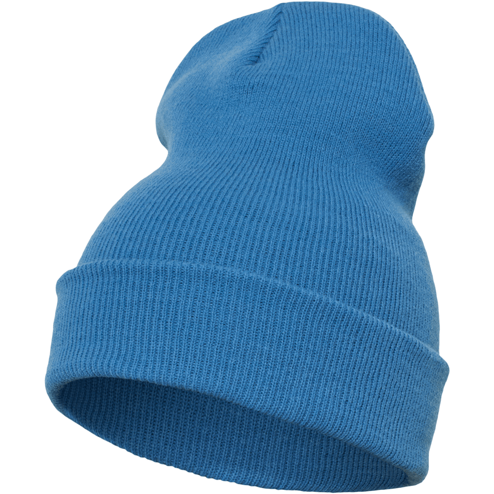 Heavyweight Long Beanie - CL blue