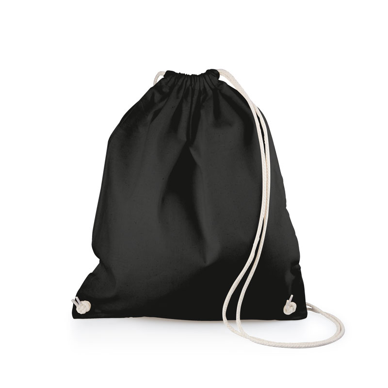 Baumwollrucksack Emma - black
