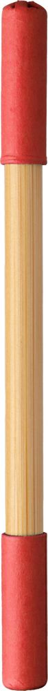 Bambus endloser Bleistift Wolfgang - Rot