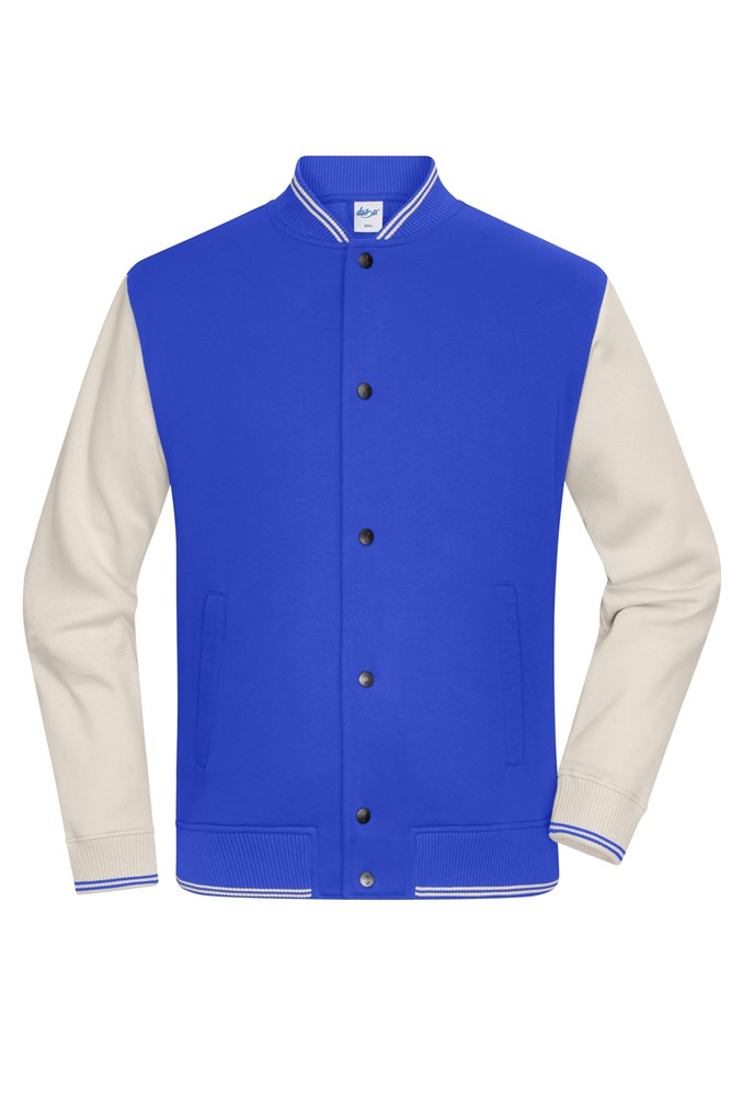 College-Jacket UNISEX OCS Blended & RCS - Royal/sandstone (ca. Pantone 301C
406 C)