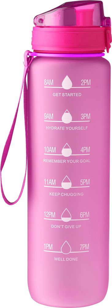 rPET-Trinkflasche Brinley 1000 ml - fuchsia