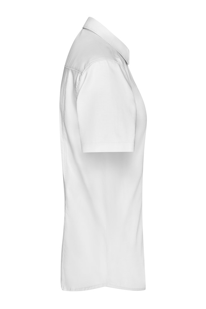 Ladies' Shirt Short-Sleeved Micro-Twill