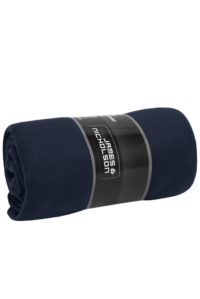 Fleece Blanket - Navy/natural (ca. Pantone 296C
7500C)
