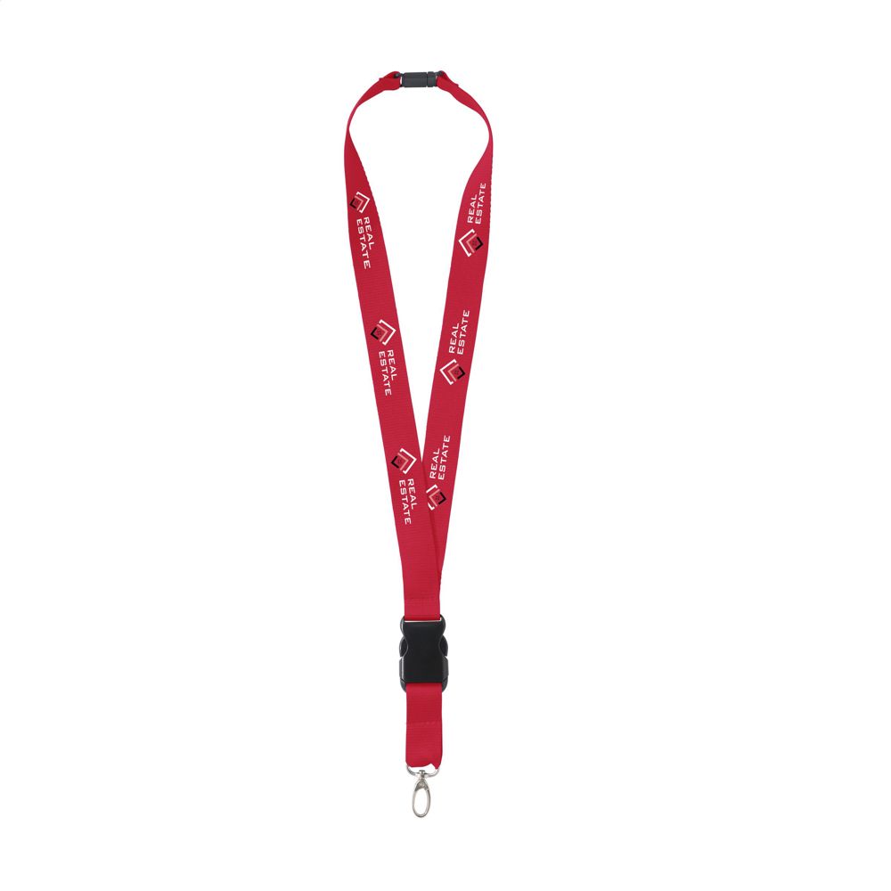KeyCordSafety 2,4 cm Schlüsselband - Rot