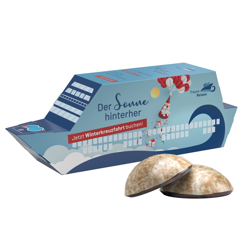 3D Präsent Schiff Weihnachten