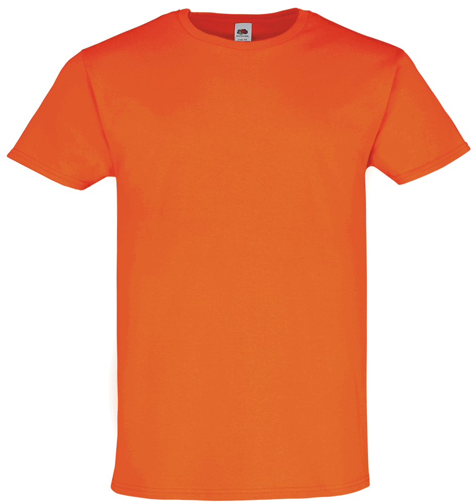 614220 - Iconic 195 T-Shirt (vorher: Ringspun Premium T-Shirt) - Orange