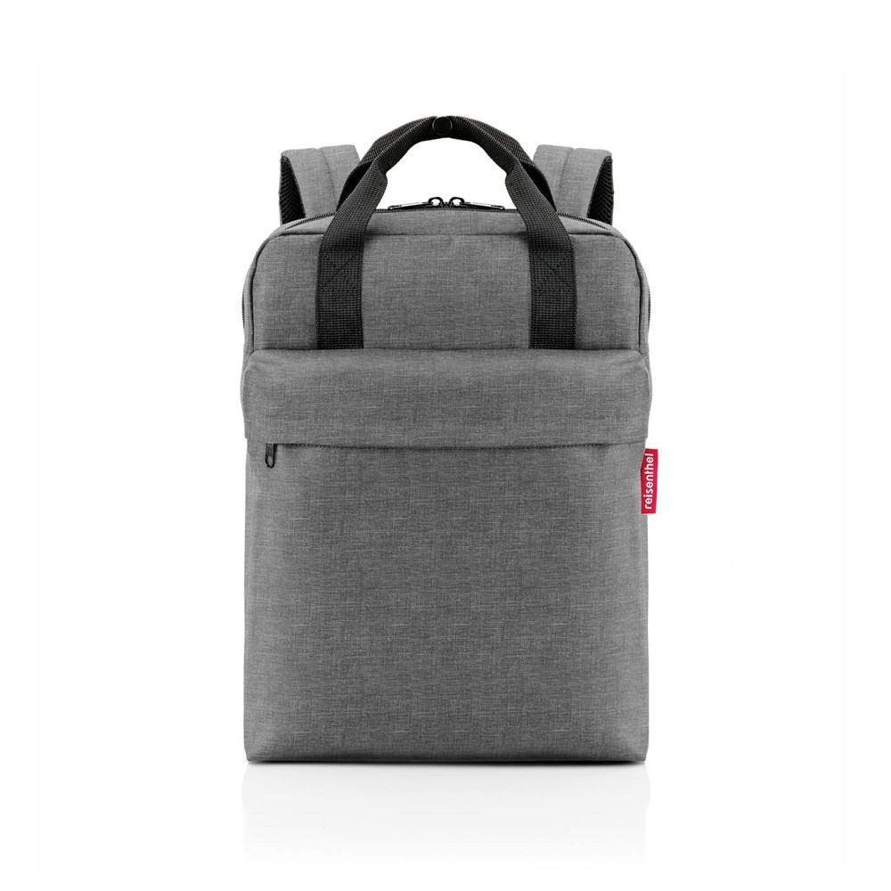 allday backpack M - twist silver