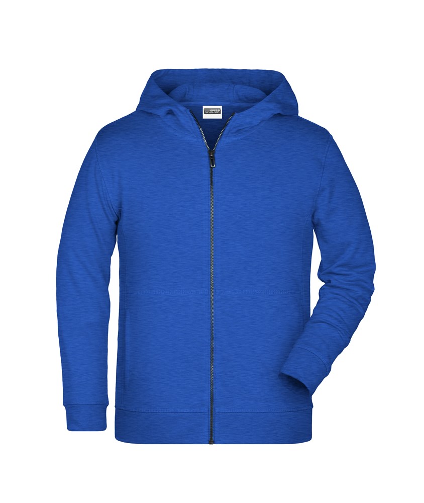 Children's Zip Hoody OCS Blended & RCS - Royal-heather (ca. Pantone 104-8C)