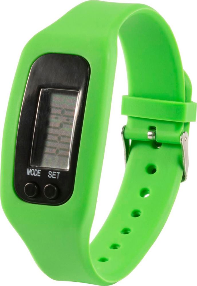 Schrittzähler mit Silikon Armband Tahir