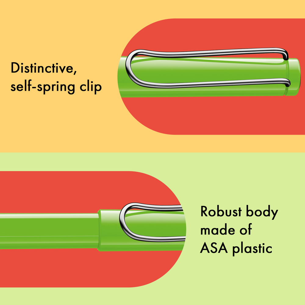 Tintenpatronenroller LAMY safari green