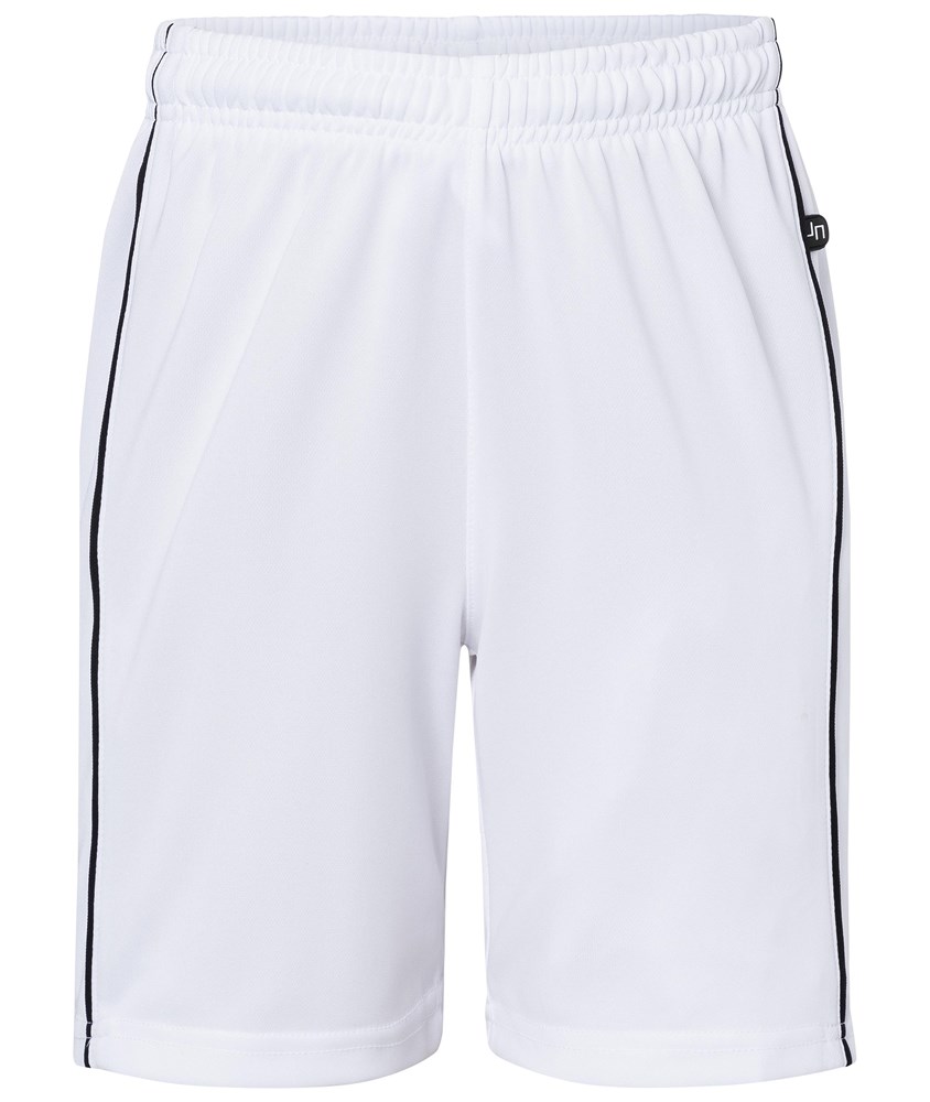 Basic Team Shorts Junior - White/black (ca. Pantone white
blackC)