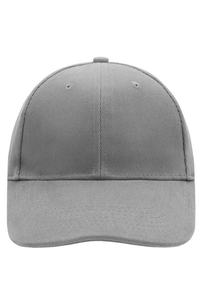 6 Panel Cap Laminated - Dark-grey (ca. Pantone CoolGray9C)