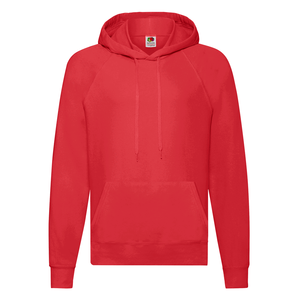 621400 - Lightweight Kapuzen-Sweat - rot