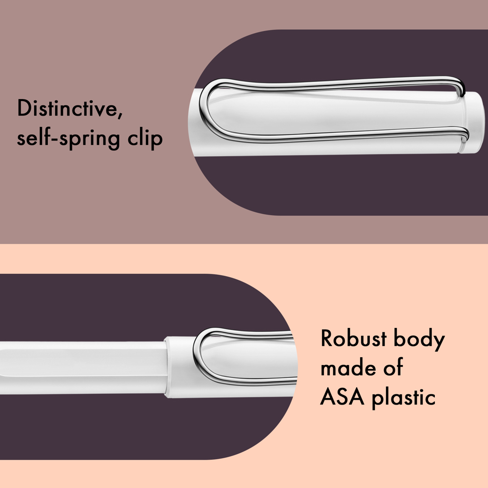 Tintenpatronenroller LAMY safari white