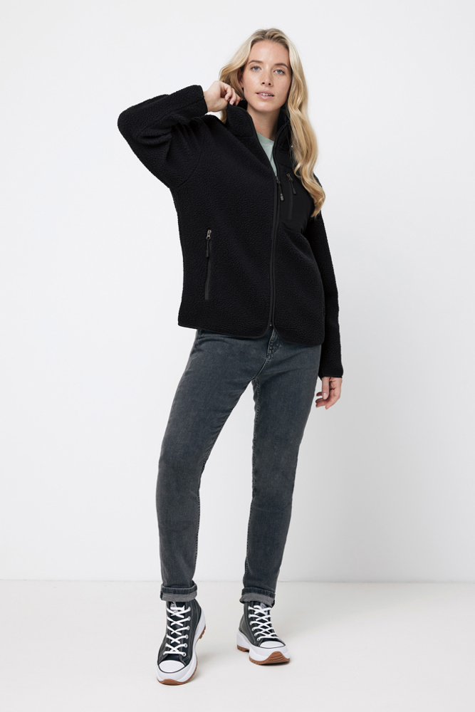 IQONIQ Diran Fleecejacke aus recyceltem Polyesterflor