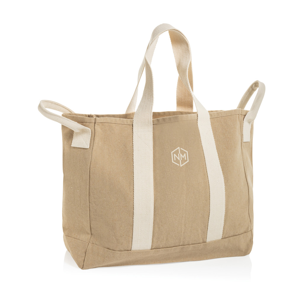BEAU AWARE™ Strandtasche aus 400gr/m² recyceltem Canvas