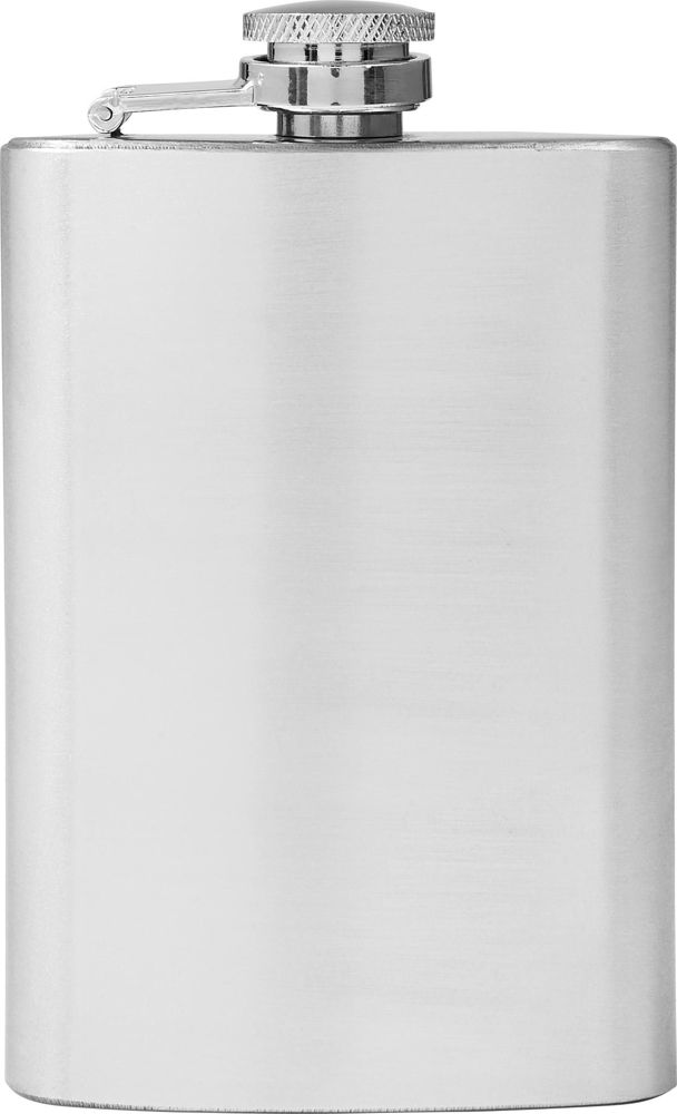 Flachmann aus Stahl (100 ml) Ingrid - Silber