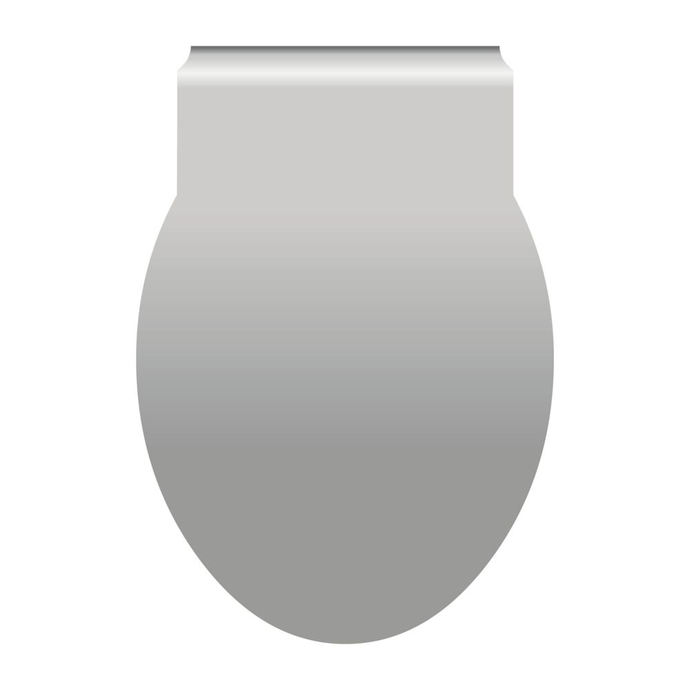 ROMINOX® Mehrweg-Büroklammer Shape Clip Variante I, idealer Mailingartikel für Dokumente, bis zu 18 Seiten Klemmkraft