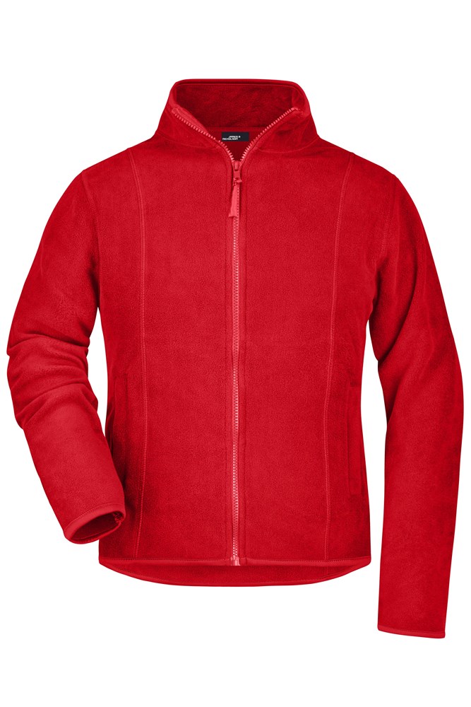 Girly Microfleece Jacket - Red (ca. Pantone 193C)