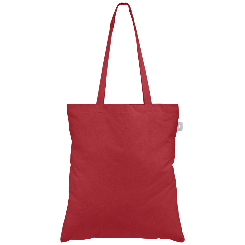 Geo - Tragetasche aus recyceltem Baumwolltuch (140 g/m²)