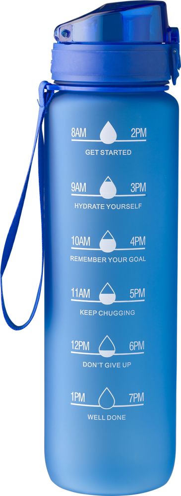 rPET-Trinkflasche Brinley 1000 ml - Kobaltblau
