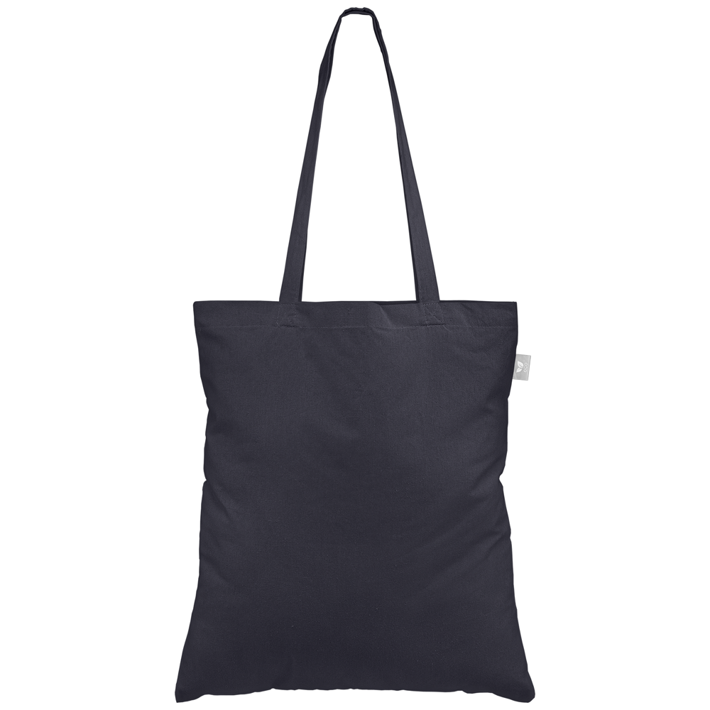 Geo - Tragetasche aus recyceltem Baumwolltuch (140 g/m²)