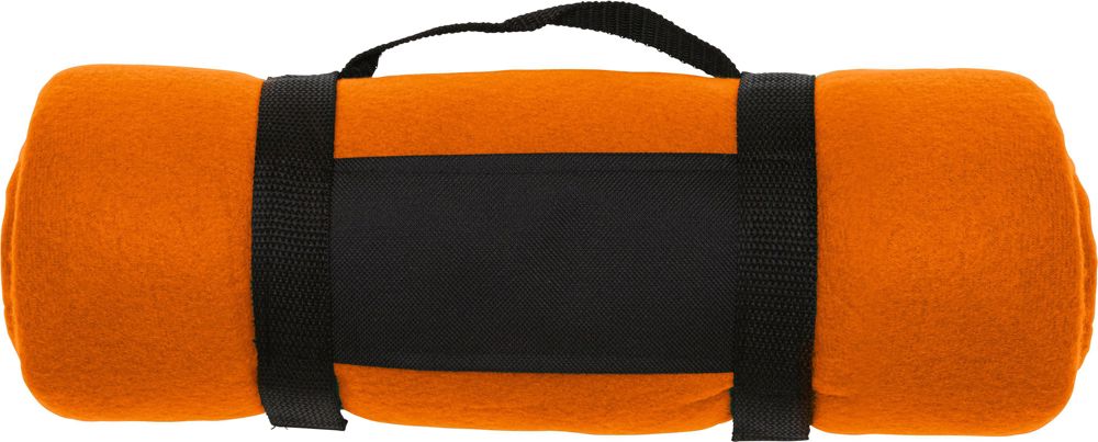 Fleece-Picknickdecke Nora - Orange