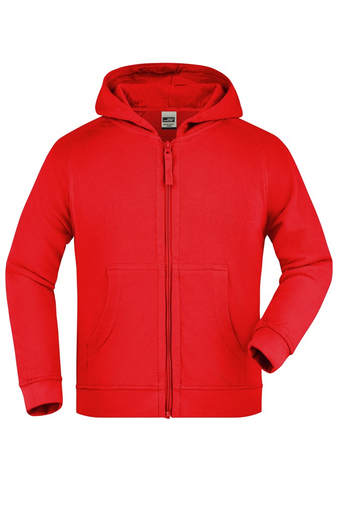 Hooded Jacket Junior - Red (ca. Pantone 200C)