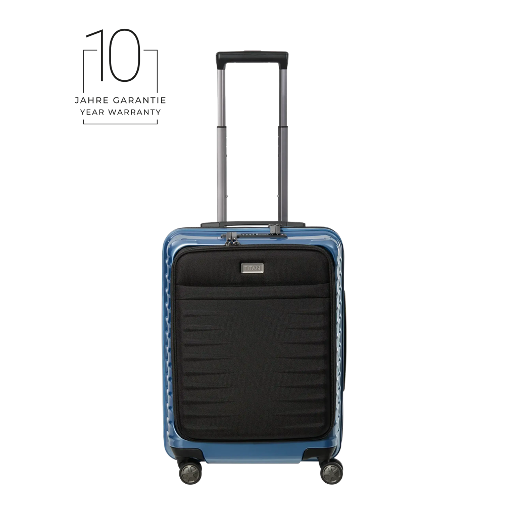 LITRON 4w Trolley, Vortasche, S - Blau