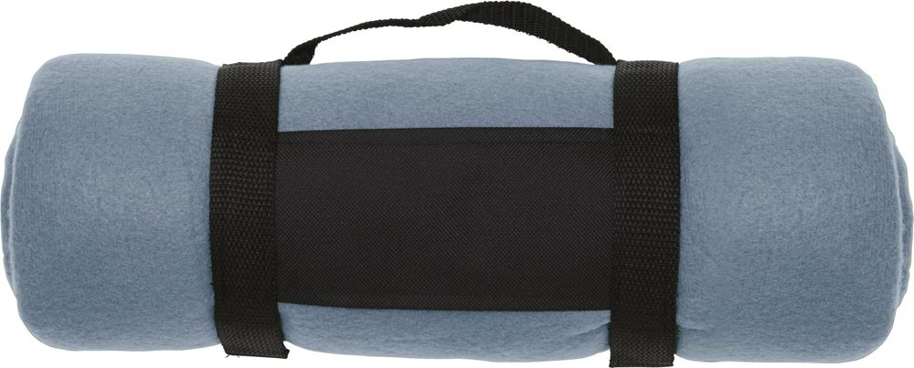 Fleece-Picknickdecke Nora - grau