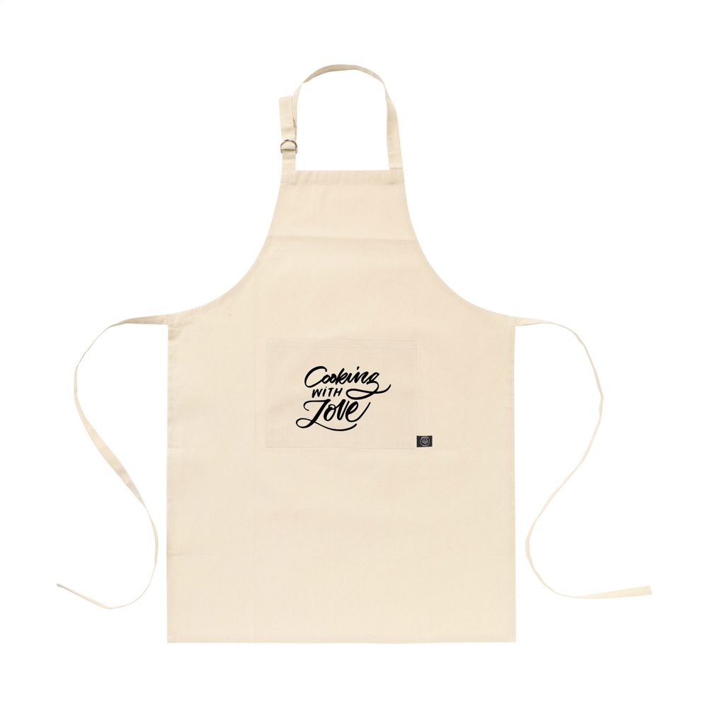 Cocina GRS Recycled Cotton (160 g/m²) Schürze - natur