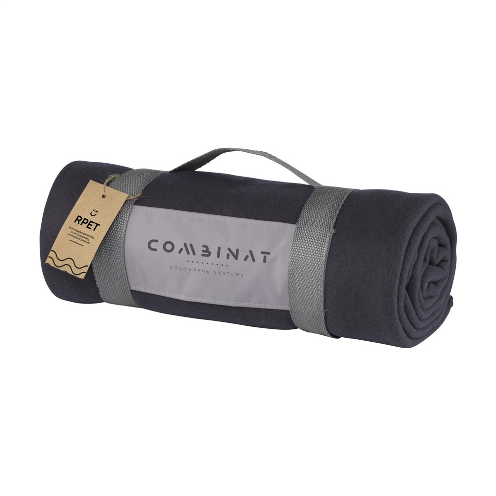 SuperSoft RPET (180 g/m²) Fleecedecke - schwarz