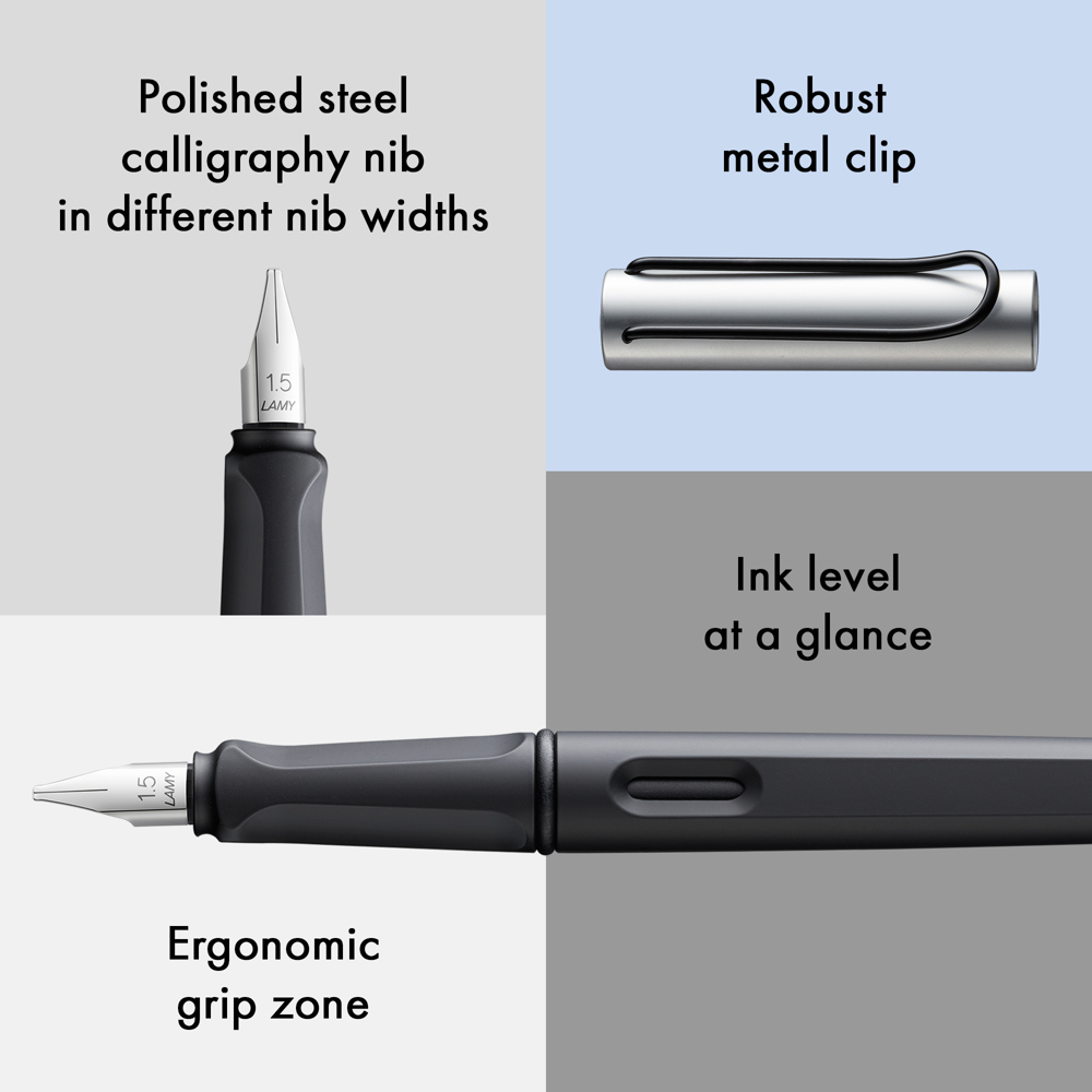 Füllhalter LAMY joy AL black