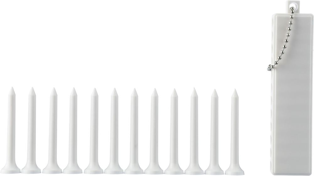 Golftee-Set Aveline aus recyceltem ABS