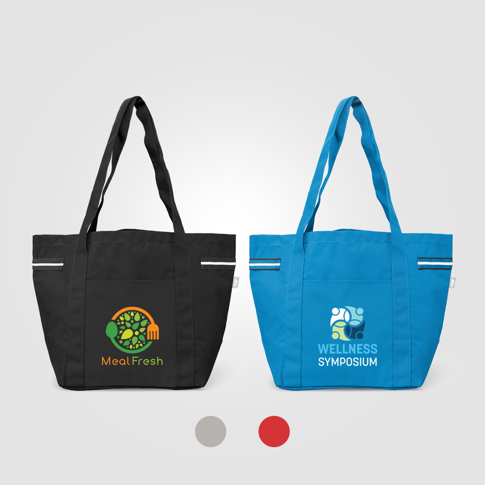 Newport Tragetasche mit Streifenmuster aus recyceltem Material - 20 L