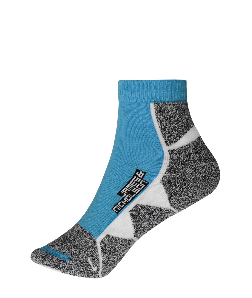 Sport Sneaker Socks - Bright-blue/white (ca. Pantone 3005C
white)