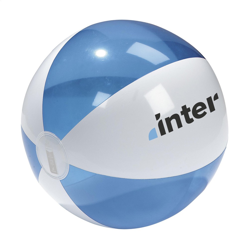 BeachBall Ø 30 cm - blau/weiß