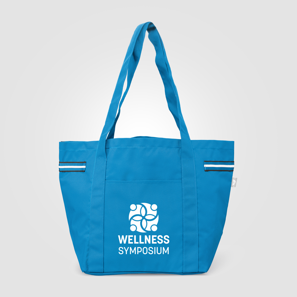 Newport Tragetasche mit Streifenmuster aus recyceltem Material - 20 L