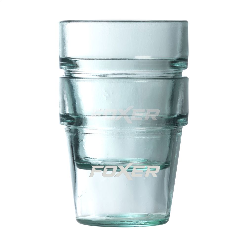 Sevilla Stapelbares Recyceltes Wasserglas 270 ml