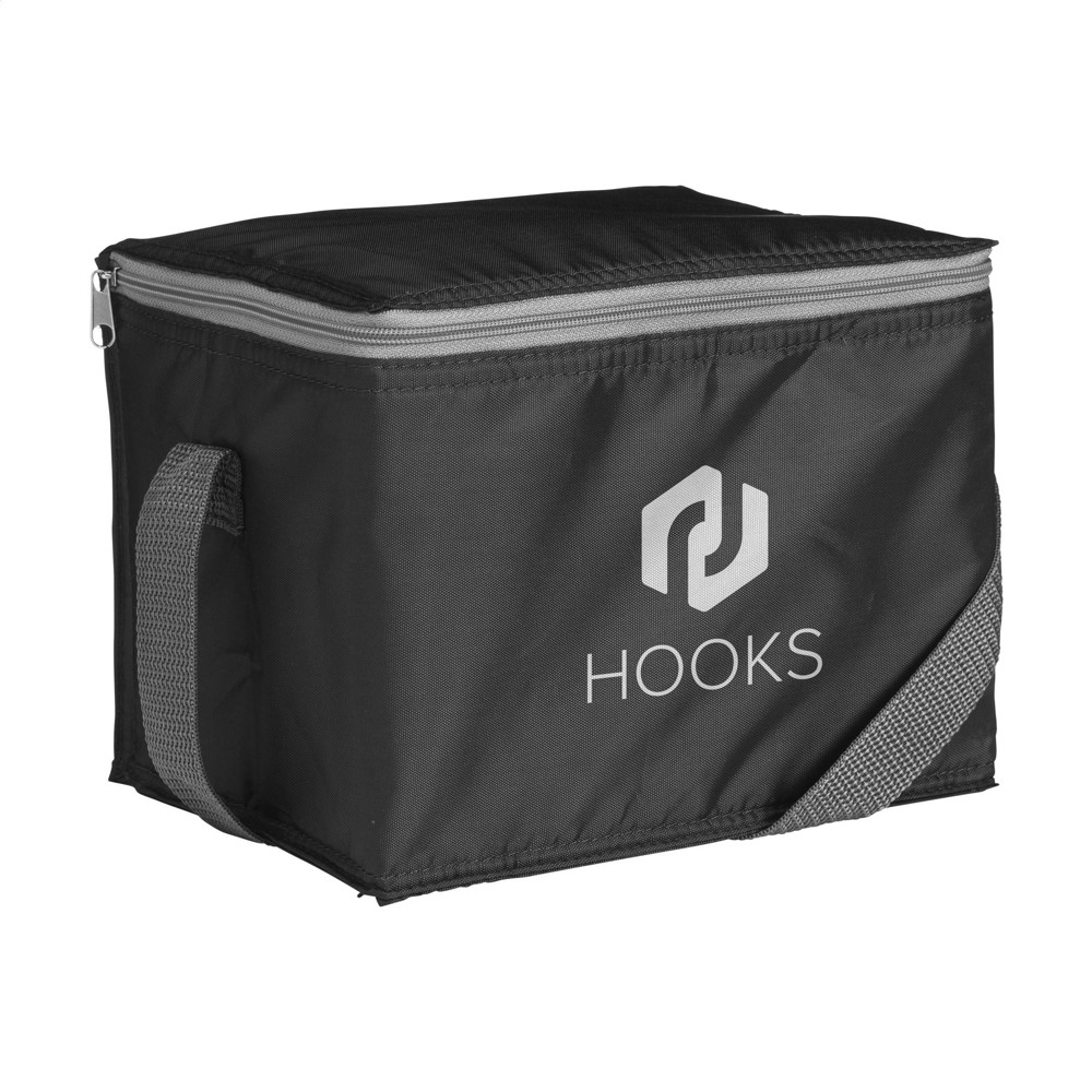 CoolMate GRS RPET Kühltasche - schwarz (± PMS Black)