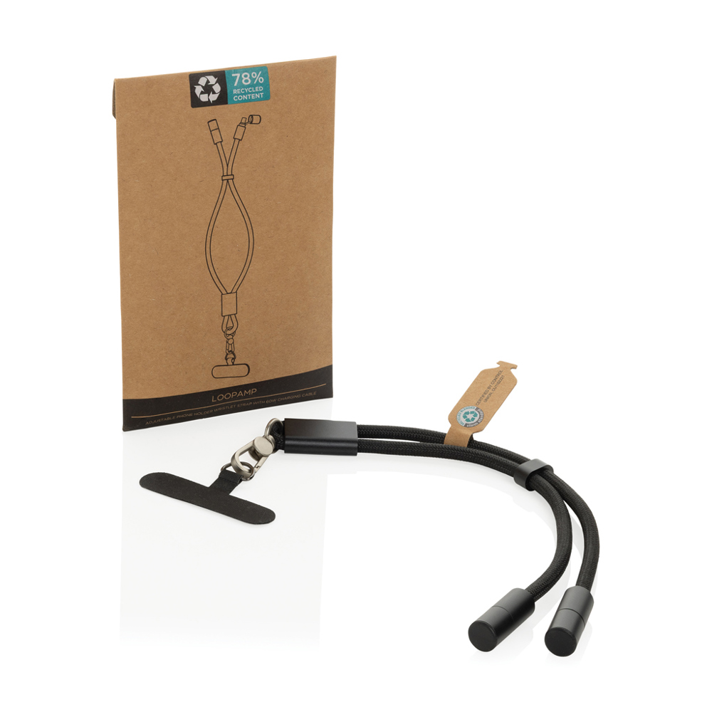 LoopAmp 60W Handgelenksband für Smartphones aus RCS rPET