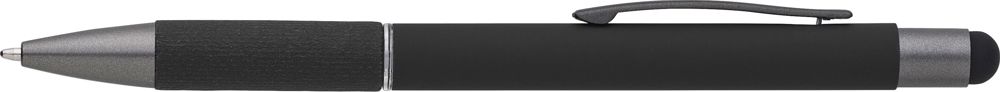 Aluminium-Kugelschreiber Jett - Schwarz